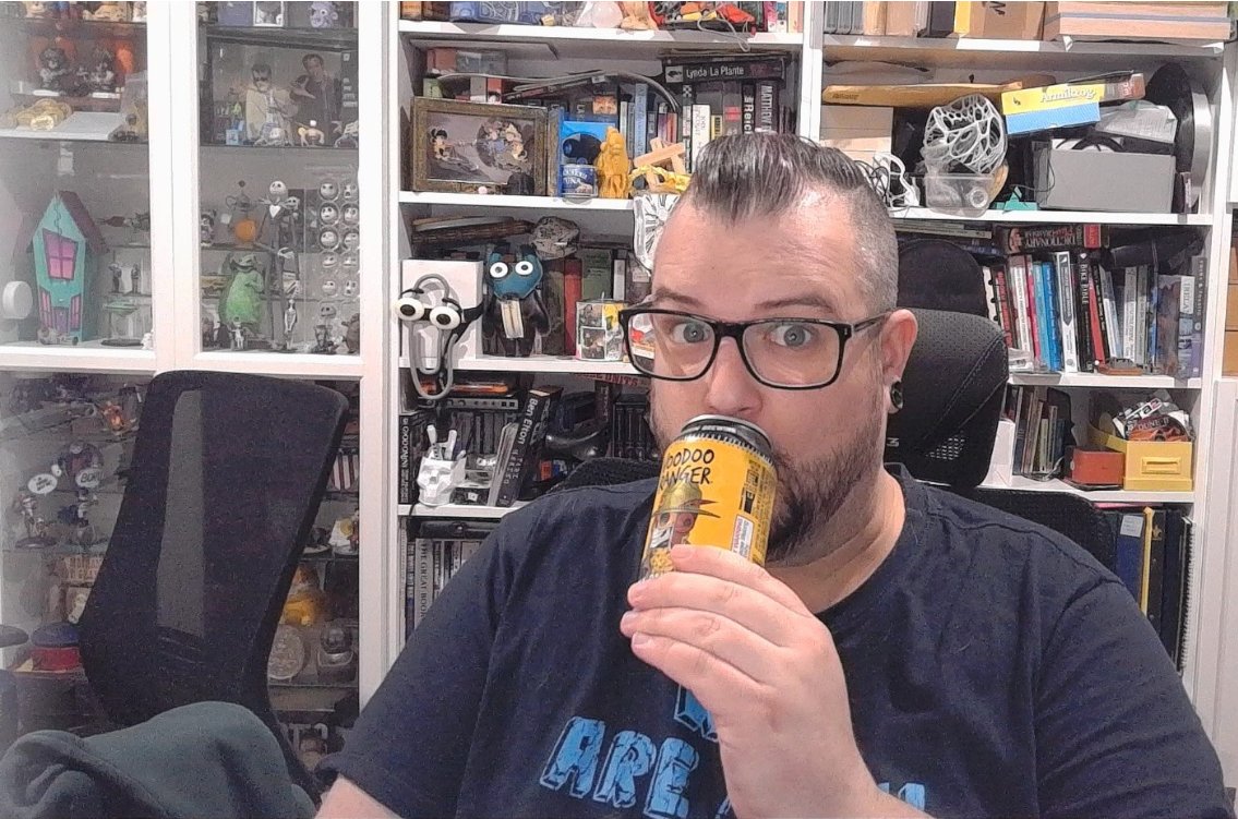 interestingmix's tweet photo. Woohoo! Third place in trivia. Thanks @voodooranger @LGLancaster @Hobbitzez @kittycanteven @zeropants_gamer @NatoGamerTV #PAXAus #AmazonDog https://t.co/MuDHohoj2W