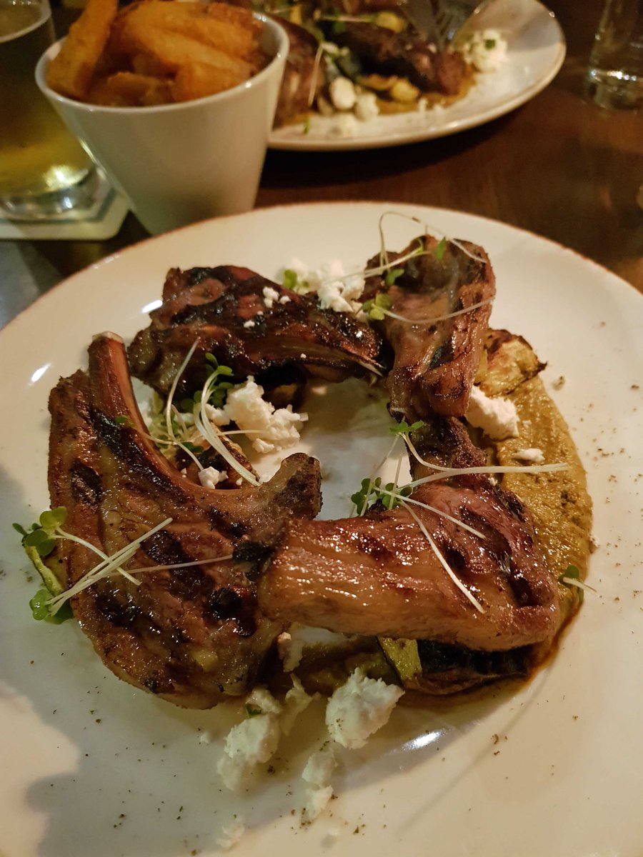 Billy Lyons (@corkbilly) on Twitter photo Slow Grilled Blasket Island Lamb Chops, courgette, pistachio molƩ, feta, highlight of superb meal <a href="/ElbowLaneCork/">ElbowLane</a> last night. <a href="/market_lane/">Market Lane</a> <a href="/ElbowLaneCork/">ElbowLane</a> <a href="/ORSOCork/">ORSO Kitchen & Bar</a> & <a href="/Castle_Cafe1/">The Castle Restaurant</a> are the only menus where Blasket Lamb is available. Won't last long Slow Grilled Blasket Island Lamb Chops, courgette, pistachio molƩ, feta, highlight of superb meal <a href="/ElbowLaneCork/">ElbowLane</a> last night. <a href="/market_lane/">Market Lane</a> <a href="/ElbowLaneCork/">ElbowLane</a> <a href="/ORSOCork/">ORSO Kitchen & Bar</a> & <a href="/Castle_Cafe1/">The Castle Restaurant</a> are the only menus where Blasket Lamb is available. Won't last long