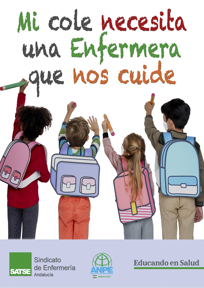 anpeandalucia's tweet photo. ANPE se suma a la campaña iniciada por @SATSE_Andalucia  para consolidar la enfermera escolar en #Andalucia https://t.co/lBUGMaqFZu https://t.co/iSByB5jvdQ