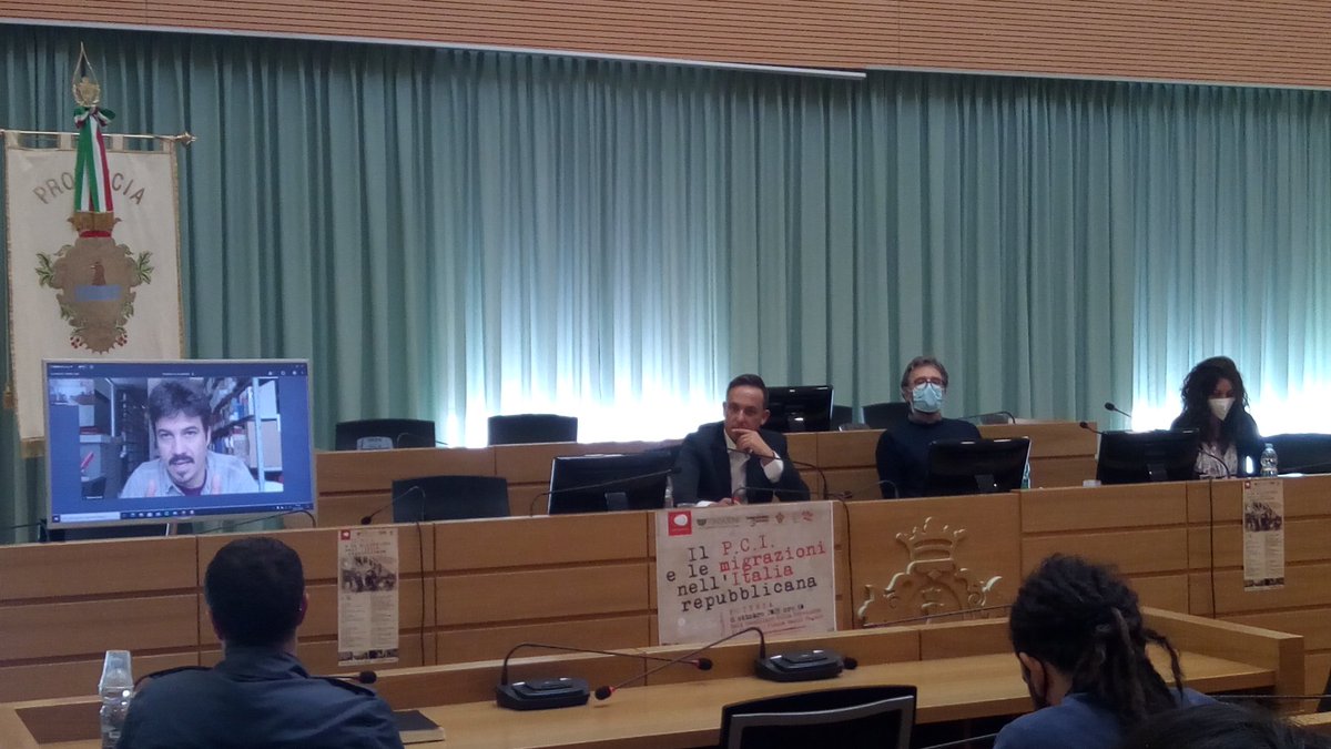 BasilicataFutur's tweet photo. #centenarioPCI segui in diretta FB https://t.co/ivcW9KtCim 👉📲  "Il #PCI e le migrazioni nell'Italia repubblicana" nell’ambito delle iniziative legate al #CentenarioPCI della nascita del Partito Comunista d’Italia https://t.co/LWvxJCaAVo