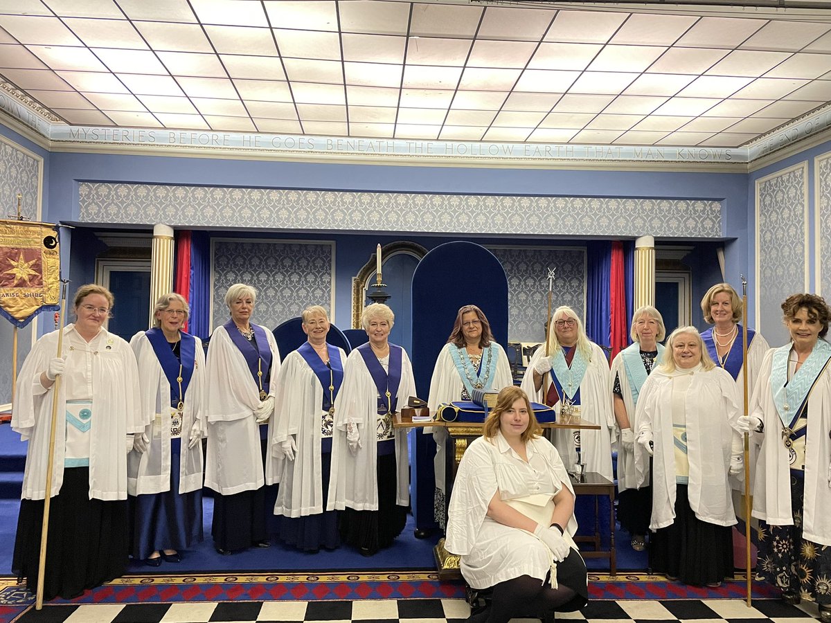 Order of Women Freemasons tweet media