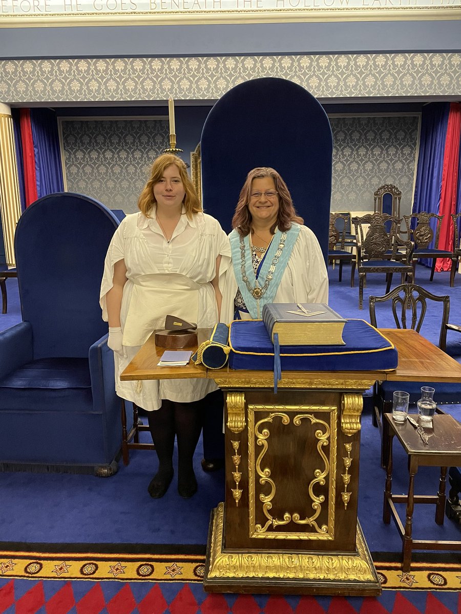 Order of Women Freemasons tweet media