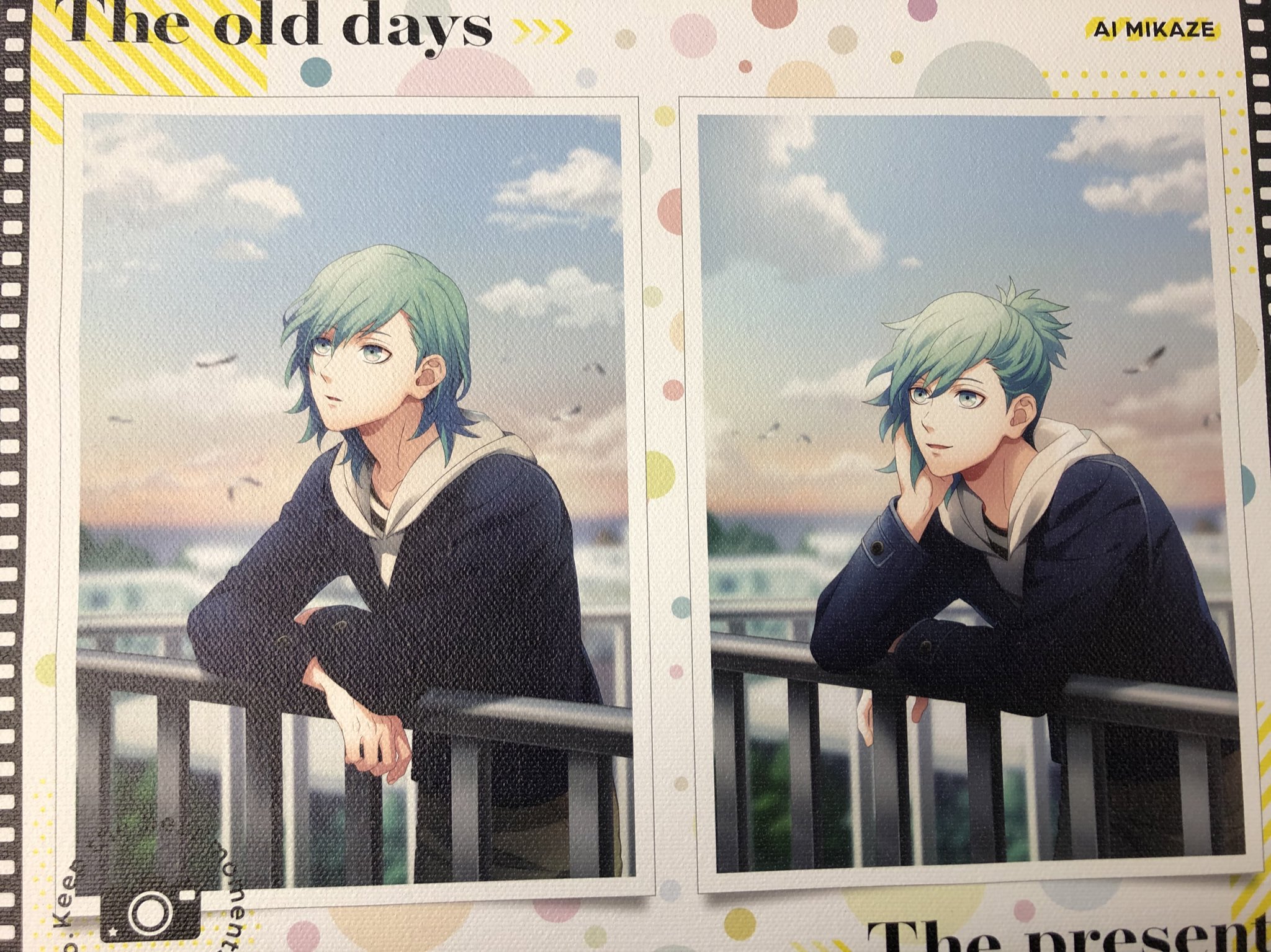 うたプリ　アートパネル　藍 うたプリ 美風藍 アートボード エポス マルイ