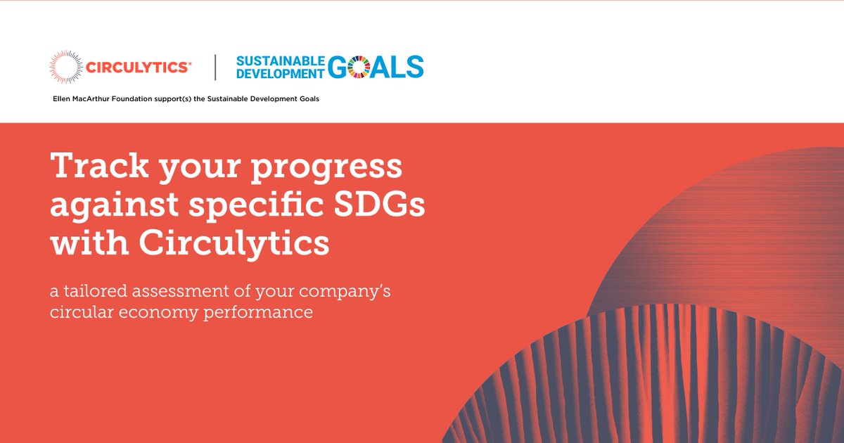 circulareconomy's tweet photo. #Circulytics, our free circularity measurement tool, has been mapped to the UN’s SDGs, making it easier for companies to achieve their #circulareconomy, climate, and wider sustainability targets.
Find out more and register for our webinar on 25th October: https://t.co/QXPyi27JNx https://t.co/77eYFaRSiL