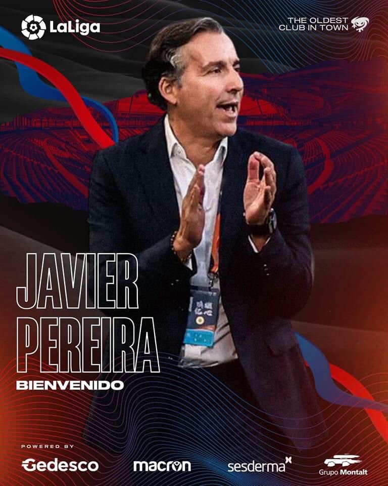 Casualidades de la vida
El ex jugador del <a href="/diterzafra/">Díter Zafra</a> JAVI PEREIRA nuevo entrenador del <a href="/LevanteUD/">Levante UD</a>
MUCHA SUERTE!