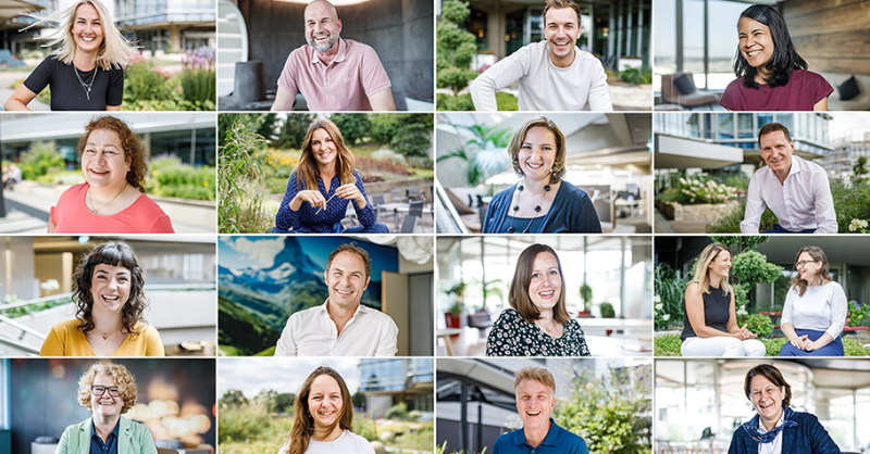 swisslife_group's tweet photo. Mitarbeitende von @swisslife_de geben Nachhaltigkeit im Projekt #HumansofResponsibility ein Gesicht. Lesen Sie selbst, wie Nachhaltigkeit bei den Mitarbeitenden #selbstbestmmt im eigenen Leben integriert wird. Die 17 Porträts gibt's direkt hier👇