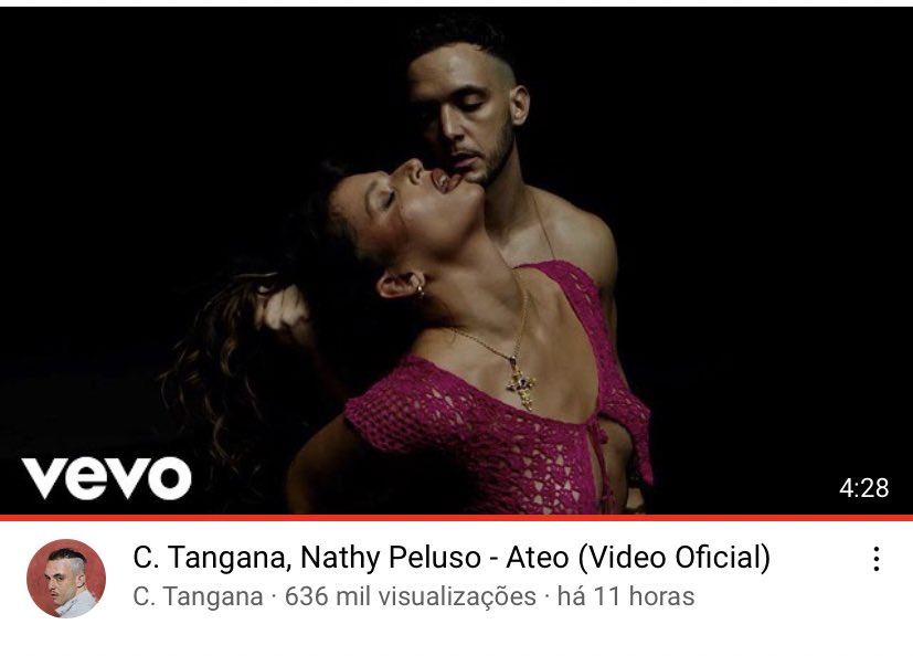 PelusoBrasil's tweet photo. HITOU! “Ateo” de @c_tangana e @NathyPeluso ultrapassou a marca de 600 mil visualizações em menos de um dia! 🚨 https://t.co/zql5Cs07oz