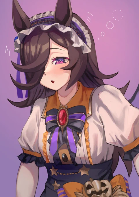 夜も元気?なハロウィンライスかわいい
#ウマ娘 #ウマ娘プリティーダービー 