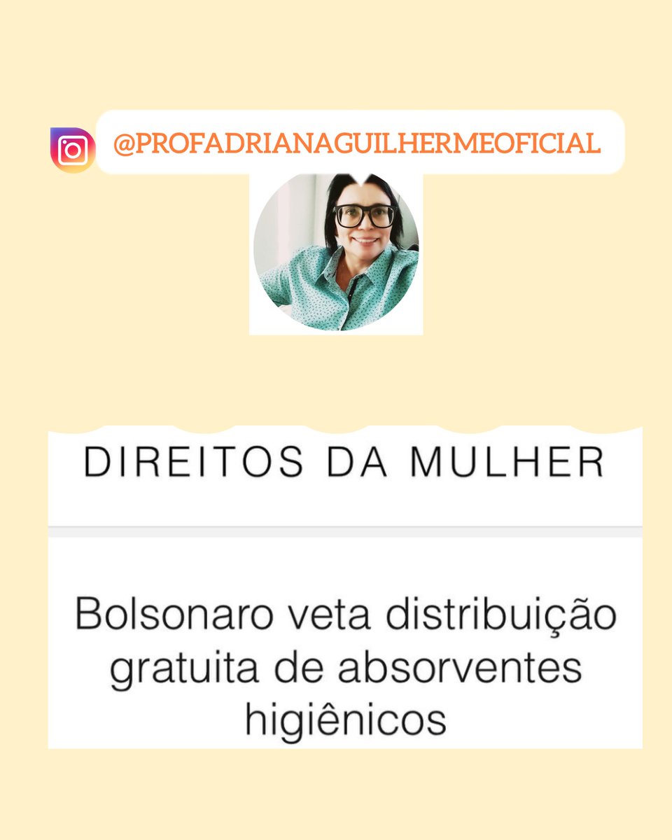 Professora Adriana Guilherme. tweet media