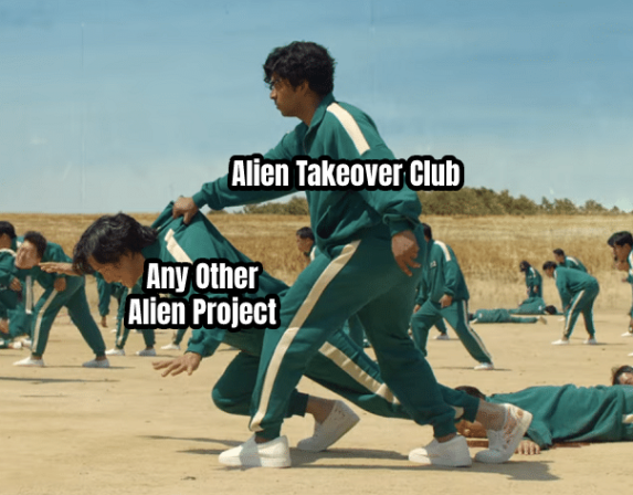 alien_takeover's tweet photo. Very thankful we have strong enough backs to be able to carry these other projects.🙄👽 https://t.co/X0B1ti9K1e