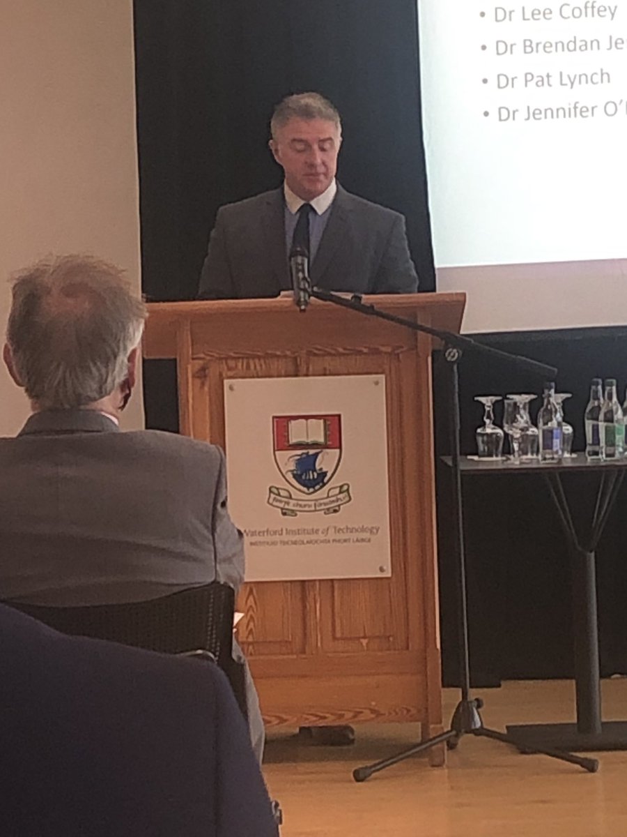 CullinaneSusie's tweet photo. I am absolutely thrilled to see Dr Pat Lynch @Pat_RIKON winning the Established Researcher  Award @RIKON_WIT at the @waterfordit Research Awards  👏 as part of our HRS4R award @WIT_Research https://t.co/S0iGhzt6Ow