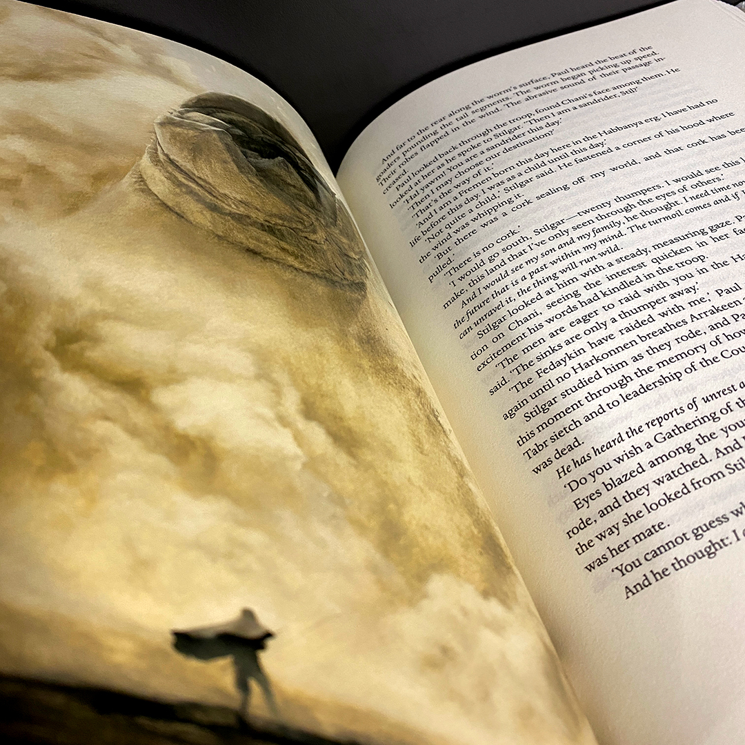 foliosociety's tweet image. *GIVEAWAY* Today is Frank Herbert's birthday! To celebrate, we are giving one of you the chance to win his masterpiece, #Dune. TO ENTER: RT this post and follow @foliosociety. This giveaway is open internationally. Ends midnight (BST) 10 October. foliosociety.com/dune.html