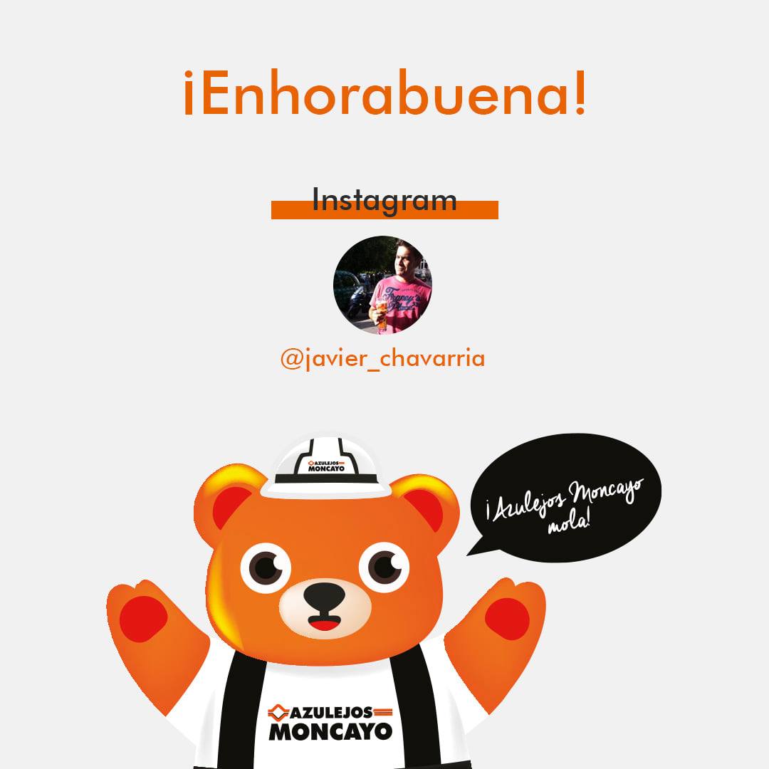 ¡Ya tenemos ganador!
Esta vez, ha habido un premiado, ¡y es javier_chavarria, de Instagram!
¡Muchas gracias a todos por participar!