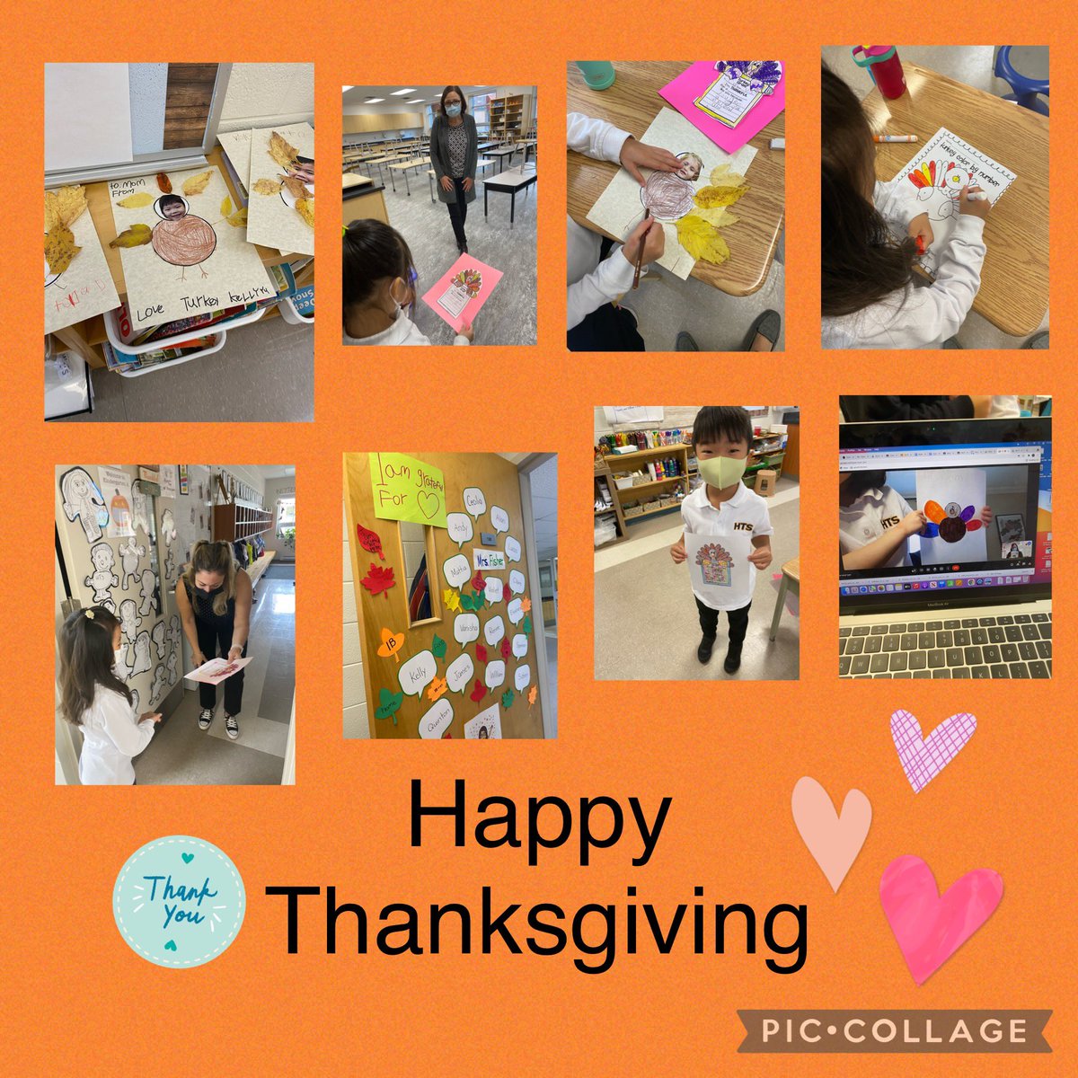 Happy Thanksgiving from 1B. We are grateful for all our teachers and helpers who make HTS so special. <a href="/HTSRichmondHill/">HTS Richmond Hill</a>