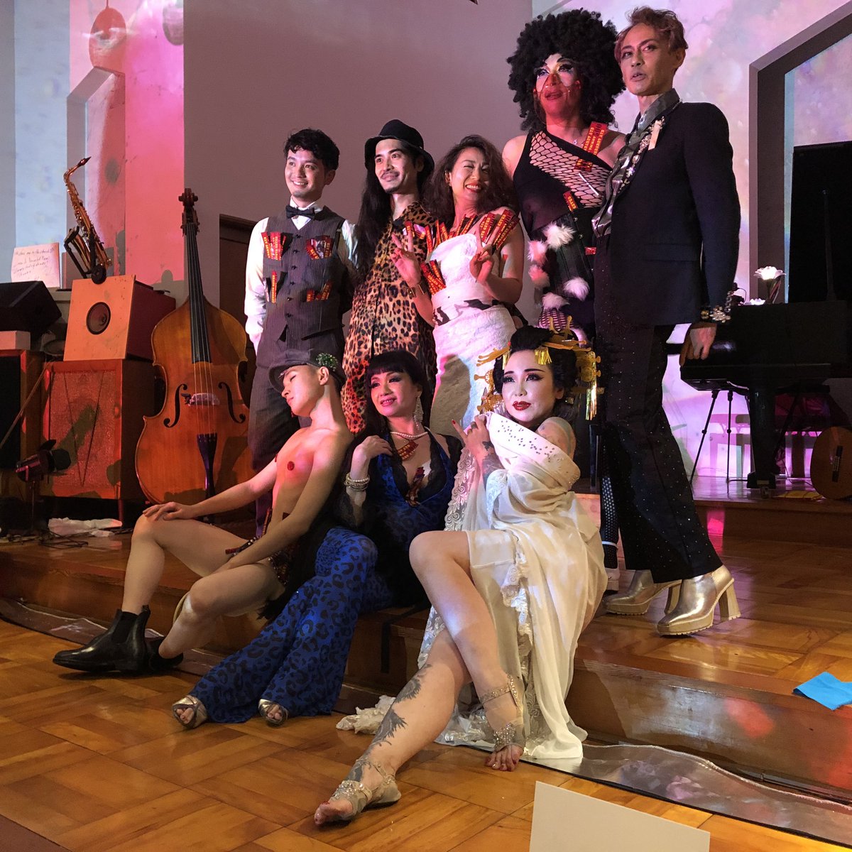 CandyMartini_Z's tweet photo. ๅคขใฎไธ็ใๅ่ปไธญ
"Grand Cabaret AYB"
#getmetothechurch https://t.co/ZTbi7TcM67