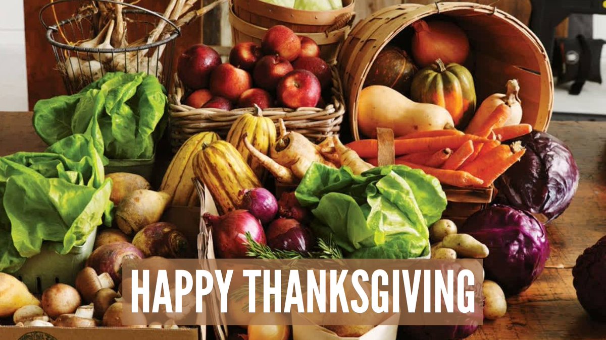 Happy Thanksgiving! Today we take the time to celebrate all we are thankful for including our friends, family, as well as the bounty of food we have access to thanks to our amazing Ontario farmers and food businesses. #loveONTfood #Thanksgiving #ontag