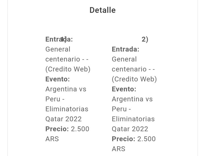 spadaforaxceci's tweet photo. CONSEGUÍ ENTRADAS PARA ARGENTINA VS PERÚ ESTOY LLORANDO https://t.co/HFYAuUX76Q