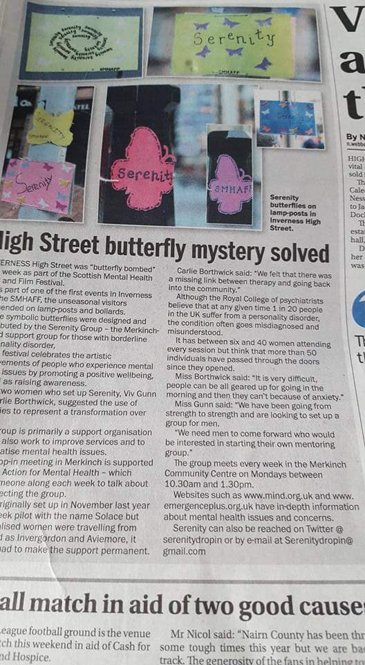 Wow can't believe it's been five years since our butterfly bombing.  <a href="/serenitydropin/">Serenity</a>