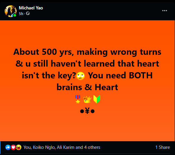DrMichaelYao's tweet photo. Let me put this right here, one more time, before I resume posting.

Indeed, I haven't posted here in a while &amp; a lot has happened since I last posted here, among which:

+ I was legally crowned &amp; have begun my Pharaonic initiation &amp;

+ We have discovered more new islands/worlds https://t.co/eUjmwdiAzv