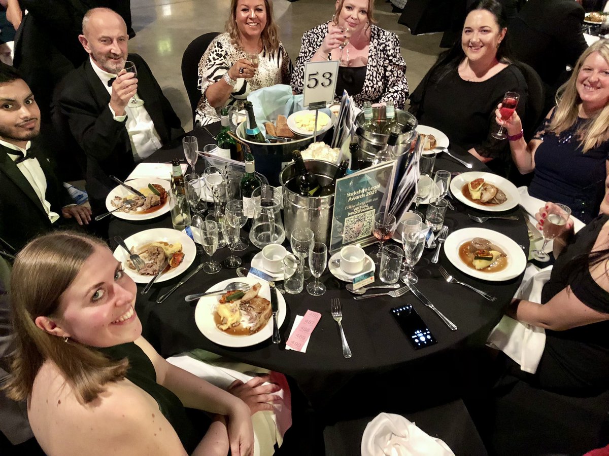 Great night at The Yorkshire Lawyer Awards last night #ylawards