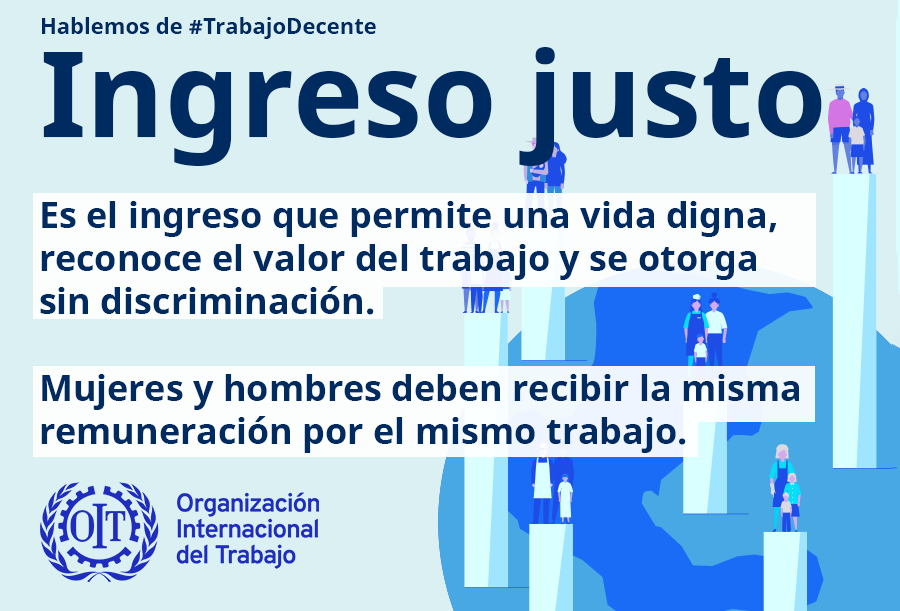 OITMexico's tweet photo. Hablemos de #TrabajoDecente.

El ingreso justo es uno de los componentes fundamentales del trabajo decente. 

¿Consideras que este ingreso es una realidad para ti y para la sociedad? Y si no ¿Qué sería necesario para hacerlo realidad? https://t.co/VnEDU9L6eW