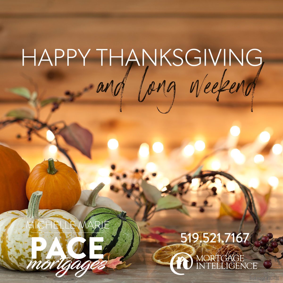 MortgagePace's tweet photo. Happy Thanksgiving weekend from my home to yours…..Be safe, Be well, Be happy. #enjoythelittlethings #ldnont #alwayssomethingtobethankfulfor https://t.co/IsFvCbar5I