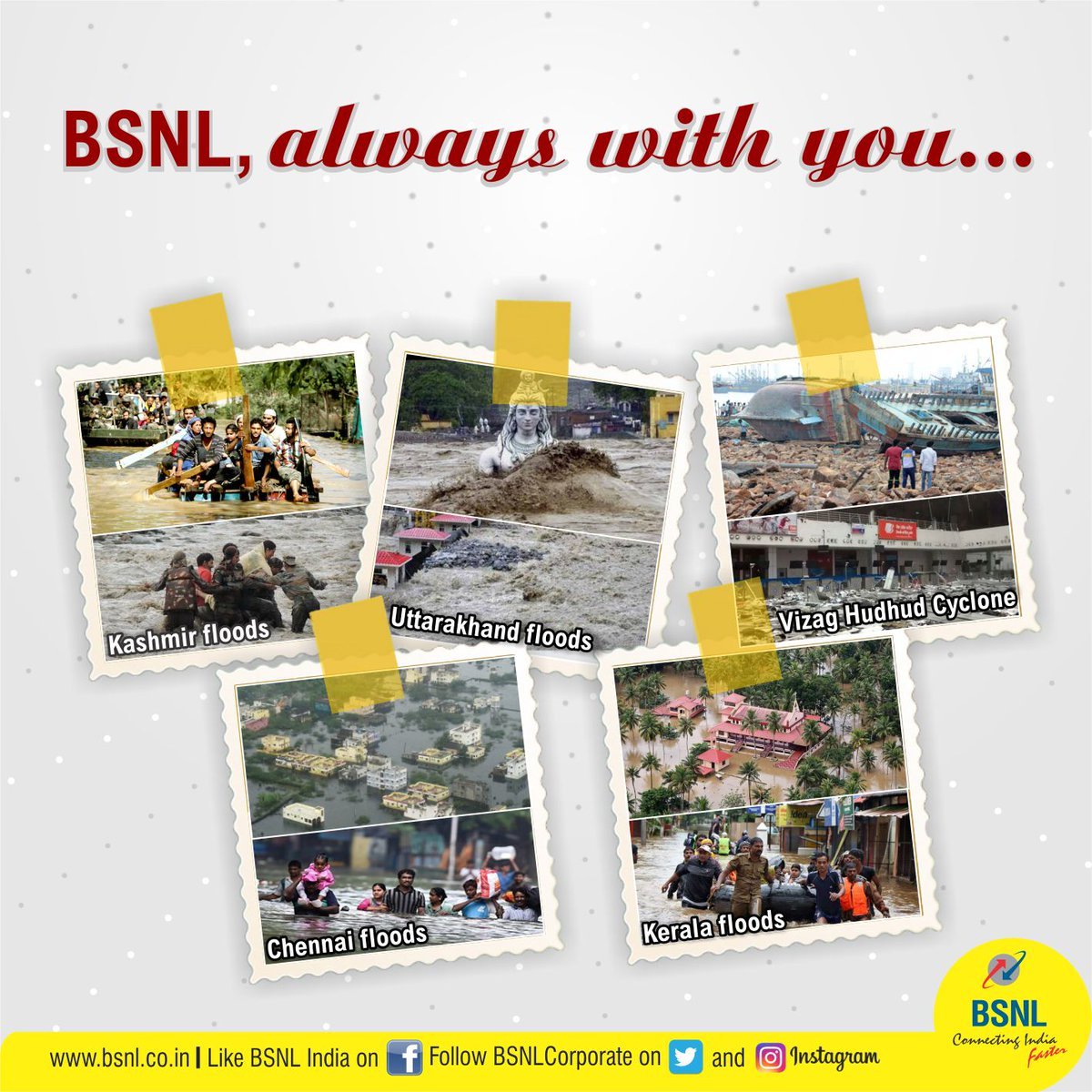 abhinavtiwari36's tweet photo. @TelecomTalk देश का दूर-दराज़ का इलाका हो या फिर सीमा, लोग #BSNL को ही पायेंगे।@BSNLCorporate भारत के संचार क्षेत्र की एकमात्र विश्वसनीय कंपनी है जो कि उम्मीद से ज्यादा आपकी संचार सेवा के लिए उपलब्ध है। देश का संचार तंत्र ही सबसे बड़ा रक्षा तंत्र है।
#SwitchToBSNL
🇮🇳#BSNL है तो भरोसा है। https://t.co/JQFYaAq5Ju