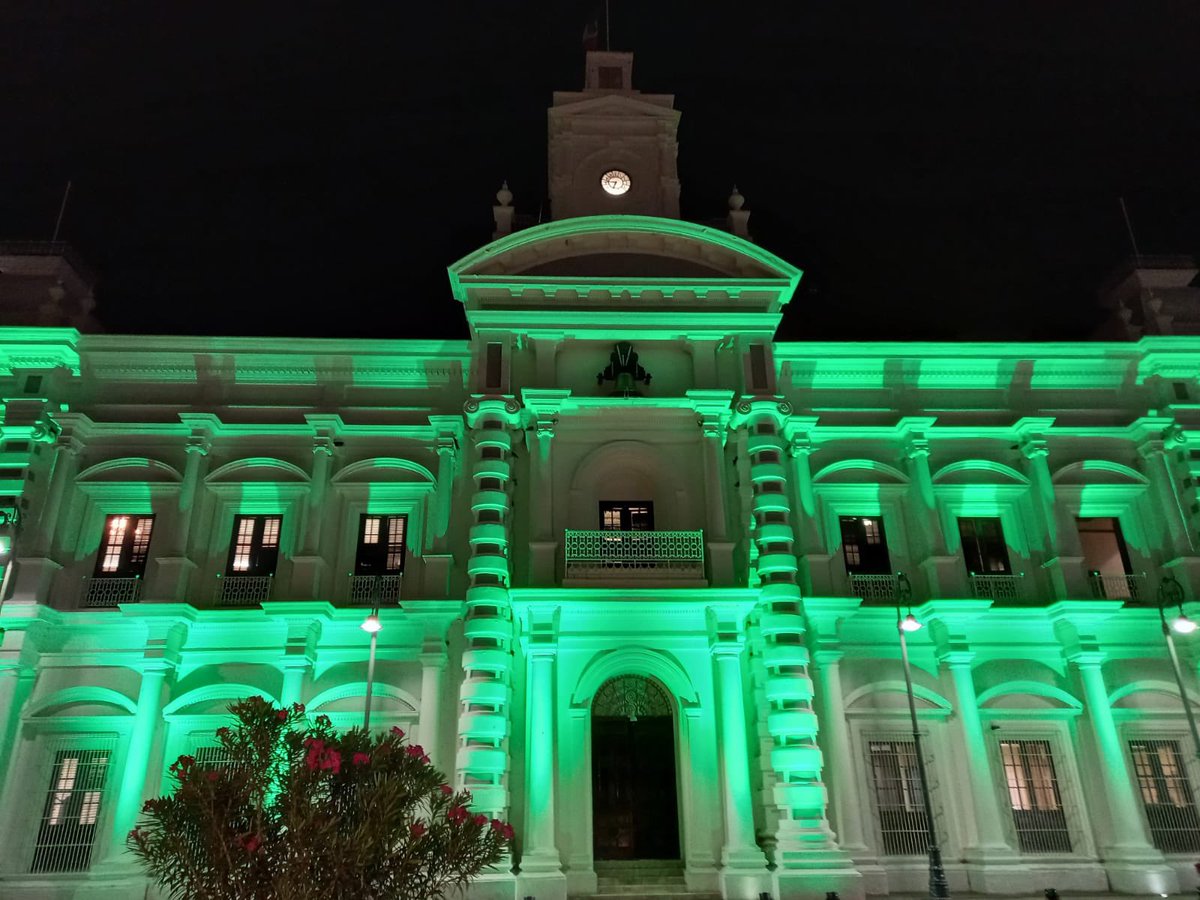 ApacSonoraIAP's tweet photo. Histórico por primera vez Hermosillo se ilumina de verde por visibilizar los derechos de las personas con Parálisis Cerebral Gracias  por unirse a este movimiento mundial. @AlfonsoDurazo @gobiernosonora https://t.co/5yQaohJDUR