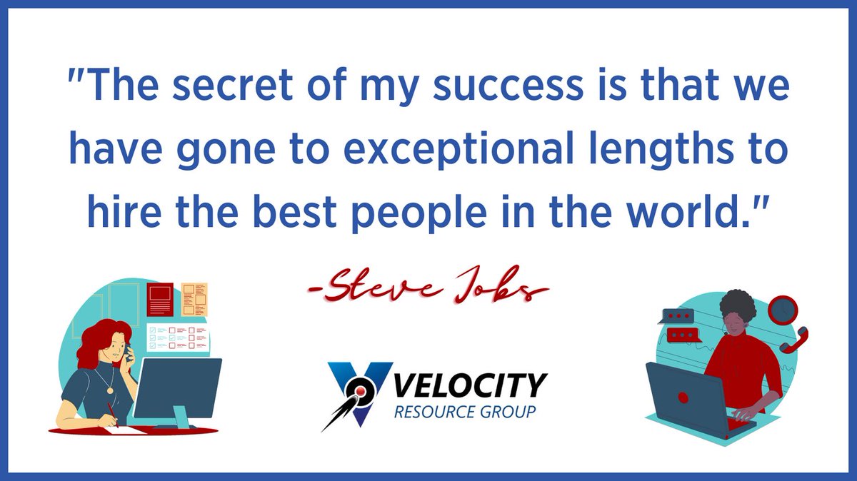 VRG_Recruiting's tweet photo. We do what we do so your business can succeed #VelocityExcellence🎯🤝

#Recruiting #talentacquisition #sourcing https://t.co/yrXU0nb3xm