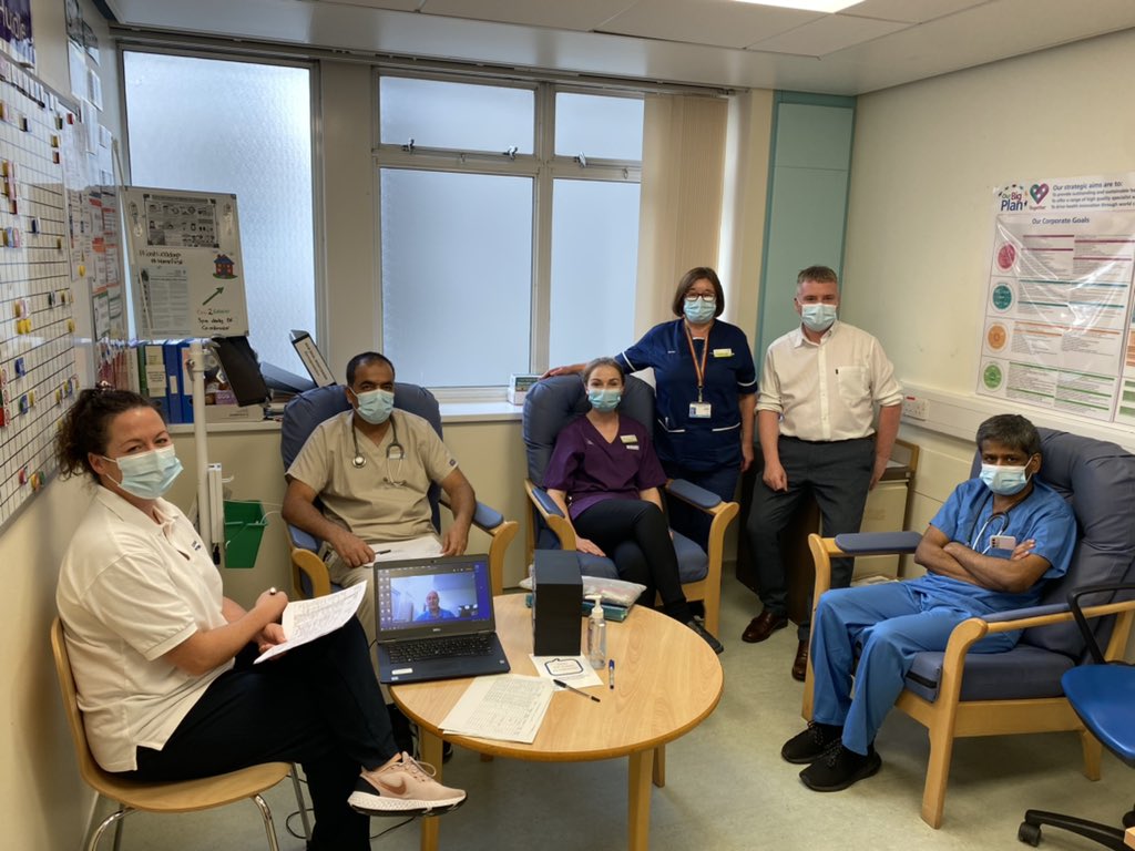 ntduggan's tweet photo. Ward 21 have been fantastic - it was a privilege to attend their MDT and then hear from the fab therapy team. Almost a whole ward worth of patients safely discharged by the team this week @LancsHospitals https://t.co/FAH4ookEwh