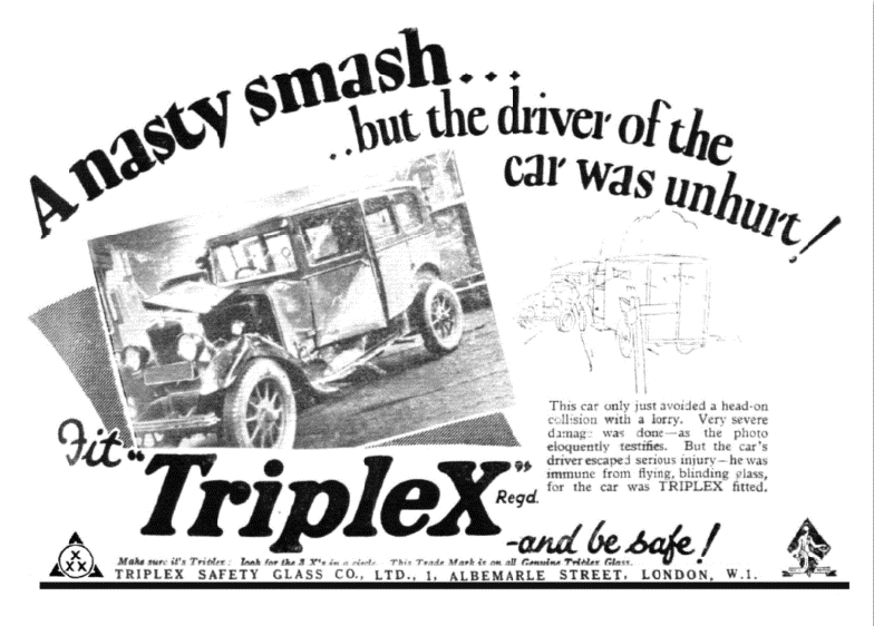 PilkingtonClass's tweet photo. A look back in time to vintage Triplex advert.  Cantt say I disagree with this one! #Triplex #classiccar #classicastonmartin #classicjaguar #xke #etype #classicferrari #classicbritishcars #britishclassiccars #car #glass https://t.co/QpDxmLBwIZ