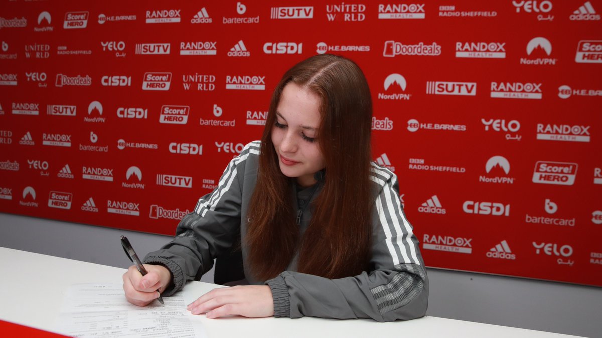 sufc_women's tweet photo. ✨ Ruby Clarke 2️⃣4️⃣ ✨ https://t.co/jhzbWsPs71