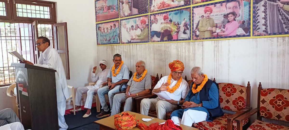 Ranbir_Crpf's tweet photo. पैरामिलिट्री हक की लड़ाई
नाहड़ कोसली जिला रेवाड़ी से आगाज
सिनियर  रिटायर्ड रैंक 
Addl DG, IG, DiG, Comdt
का देशव्यापी आंदोलन से जुड़ने की शुरुआत।
लक्ष्य एक- 14 फरवरी राजघाट
आइए ऐतिहासिक मुहीम से जुड़े https://t.co/q3mhwoUHsp
