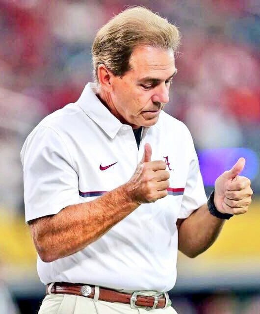 RT if you think Nick Saban is the best coach in college football history...🐘🏈