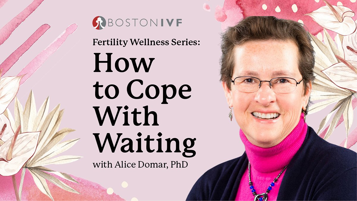 BostonIVF's tweet photo. In recognition of #MentalIllnessAwarenessWeek, watch as Ali Domar, PhD–Executive Director of Boston IVF's Wellness Center–shares some helpful tips for patients who are experiencing anxiety and doubt during fertility treatments. #TwoWeekWait #TWW ⏳
Watch: https://t.co/eZu5O6m59F https://t.co/j0Xn6FoSxR