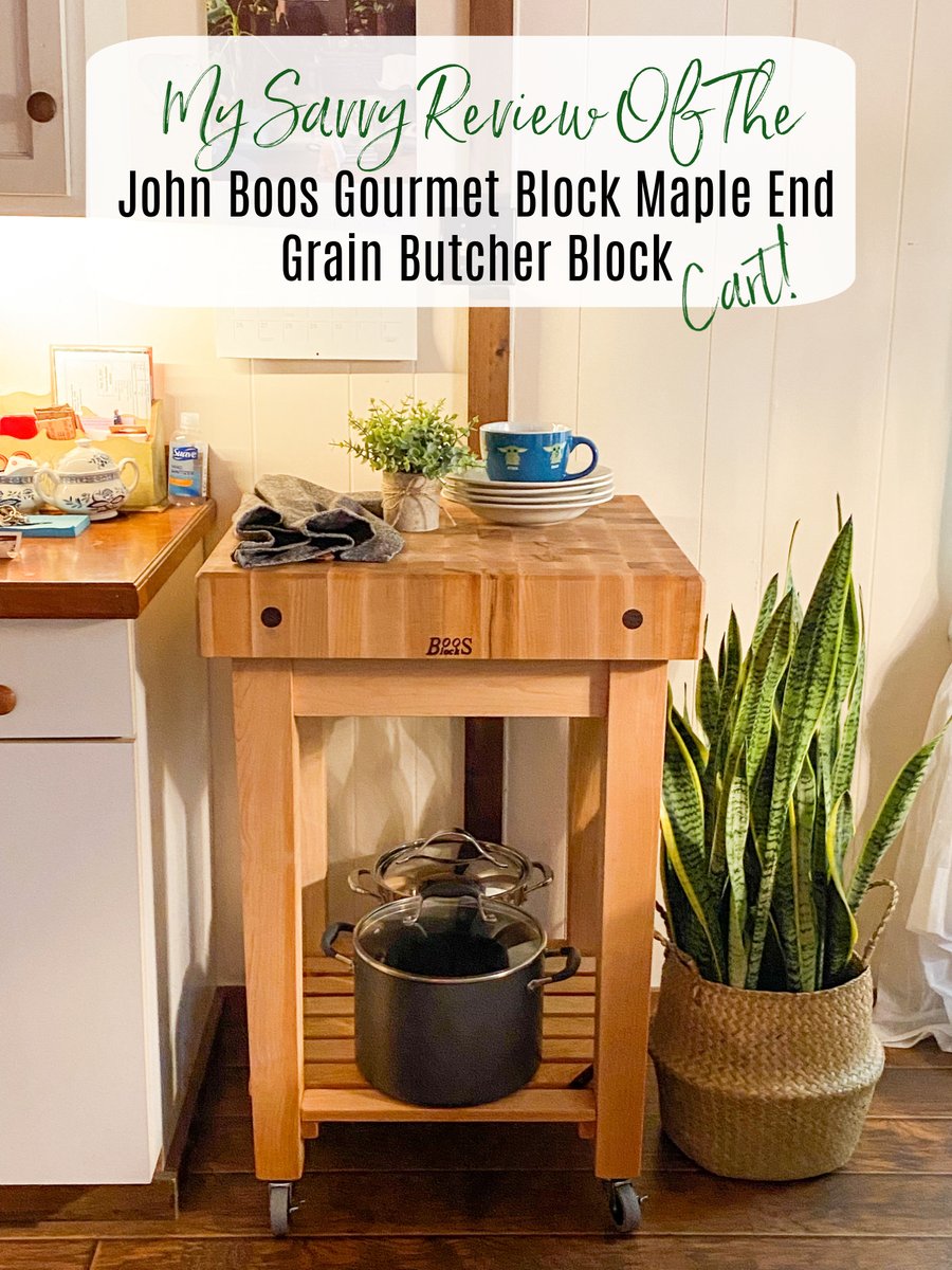 DeliciouslySavv's tweet photo. 🙌Head Over To @DeliciouslySavv To Read My Savvy Review Of The @johnboosco Gourmet Block Maple End Grain Butcher Block Cart! Head Over To Read About The Features That This Cart Porvides & Why Every Kitchen Needs One! #FallGiftGuide2021🍂
Check it out👉https://t.co/oDBiA0t7MK https://t.co/8FdaeAZwM1