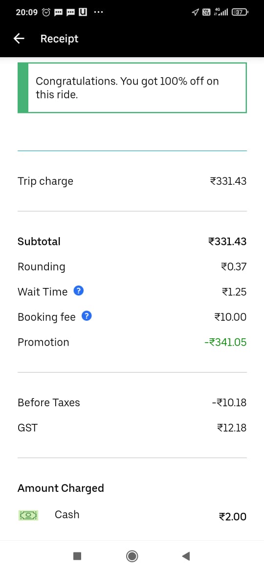 Sandyy_sam_'s tweet photo. @Uber_Support i was Ride in uber with 100% case back offer. Driver try to Cheating to me for i am other language 200₹ Extra. But That driver got 250Rs in Uber side. That amount he try to hide me. I attach that all Proofs.. Please Take Action from that driver.. https://t.co/qeo538nKnq