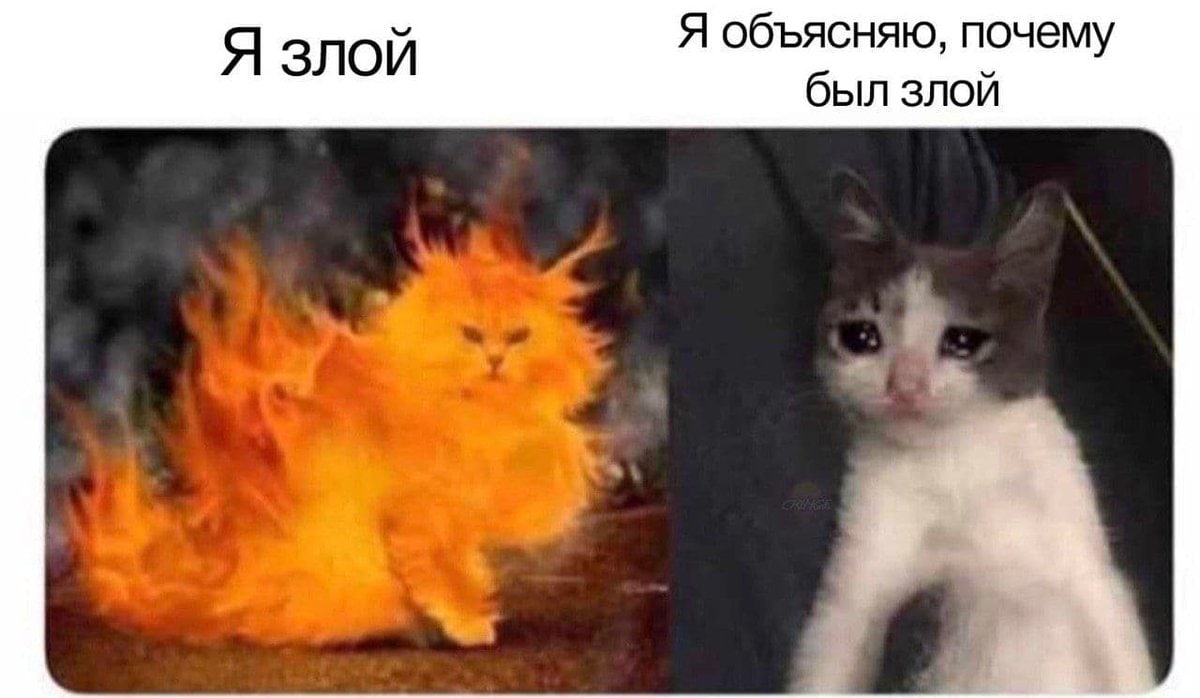 me when I get angry 

me explaining why I got angry
