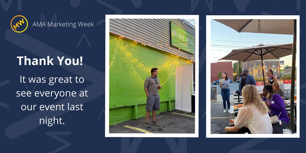 amanycapital's tweet photo. A big thanks to everyone who came out to our event last night at Nine Pin Cider Works.  It was great to see everyone in person. Looking forward to the next one!  

#WhyAMA #AMA #capitalregion #NYcapitalregion #marketing https://t.co/4Om3c4WrU0