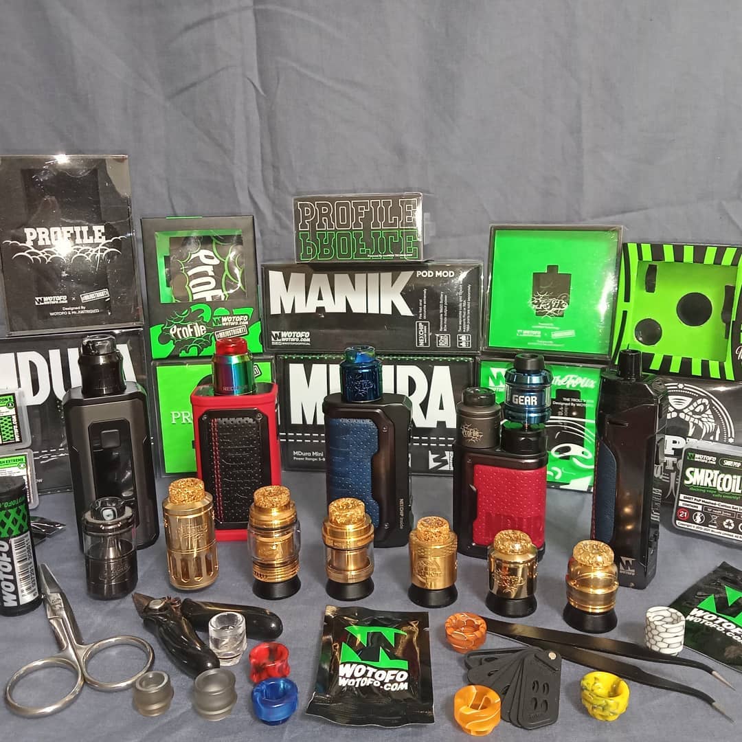 wotofoofficial's tweet photo. Wotofo collections by @robertgatot8.
#Wotofam, which Wotofo device do you use today?
https://t.co/3k3hNeuI95
#wotofo #vape #vapedaily #vapedevice https://t.co/e1jfSQCksA