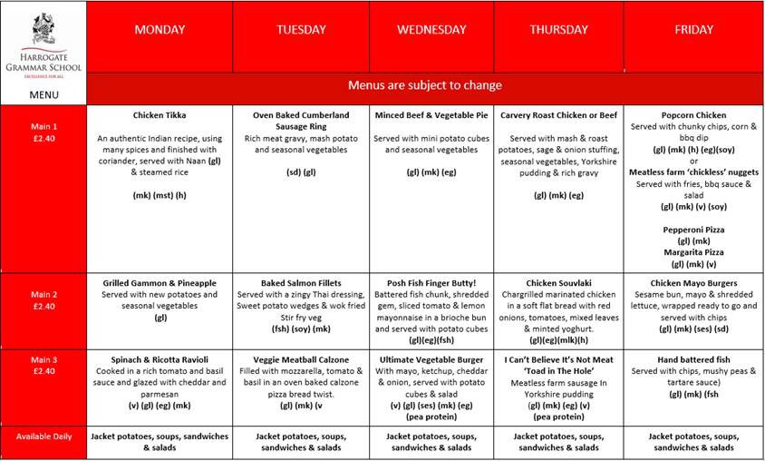 HGS_TheHub's tweet photo. @HarrogateGS 
Week to View Hub Menus W/C 11/10/21 https://t.co/BoPXry2Vd7