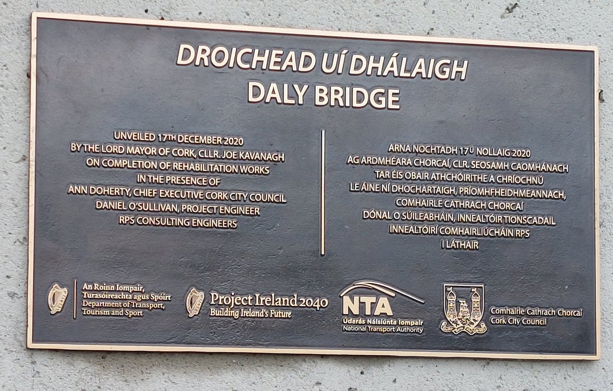 Joekavanaghcork's tweet photo. Beautiful City and a beautiful Bridge which I had the privilege to re-open after its refurbishment last December. #shakybridge https://t.co/PCGi6TU7il