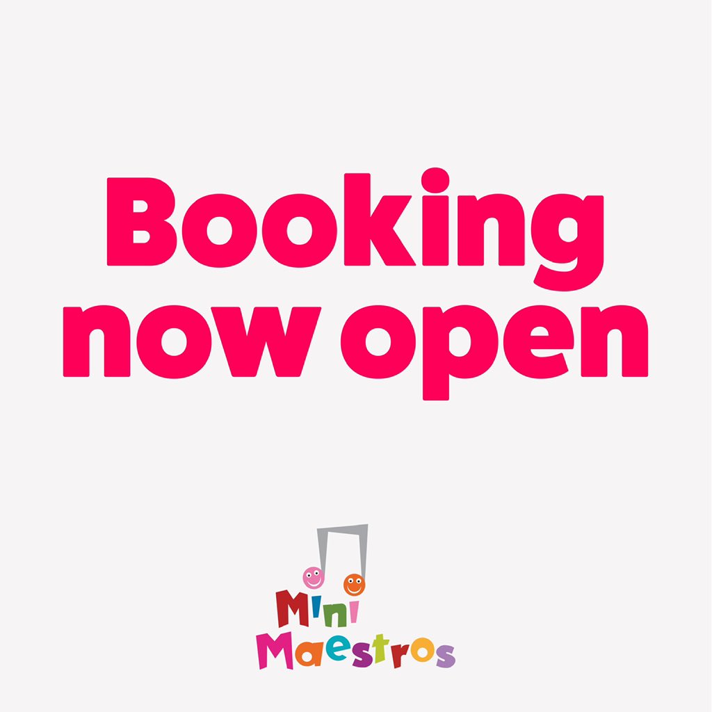 We are taking bookings for the most exciting half term of the year - the Christmas countdown!!! There are limited spaces in some sessions but do add yourselves to any waiting lists as some places may come available minimaestro.co.uk/Wakefield