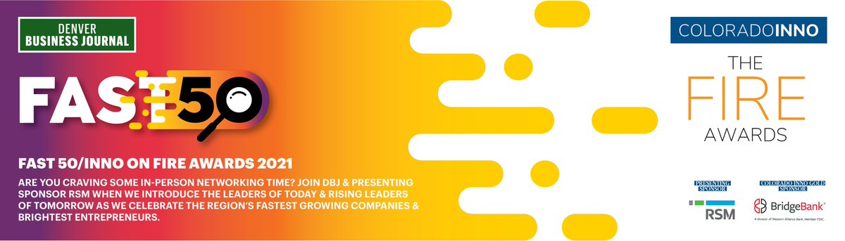 <a href="/denbizjournal/">Denver Business Journal</a> &amp; <a href="/RSMUSLLP/">RSM US LLP</a> congratulate <a href="/LifetimeWindow/">Lifetime Windows</a> &amp; Whole Sol Blend Bar - 2 of 2021's Fast 50 finalists. #DenBizEvents bizjournals.com/denver/event/1…