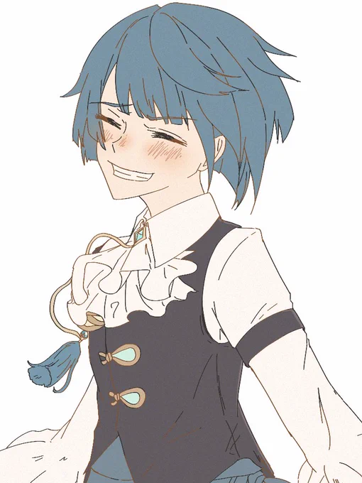 #行秋誕生祭2021   #行秋生誕祭2021
 #Xingqiu    #原神 
おめでとう🎊君にたくさんの幸あれ🍀 