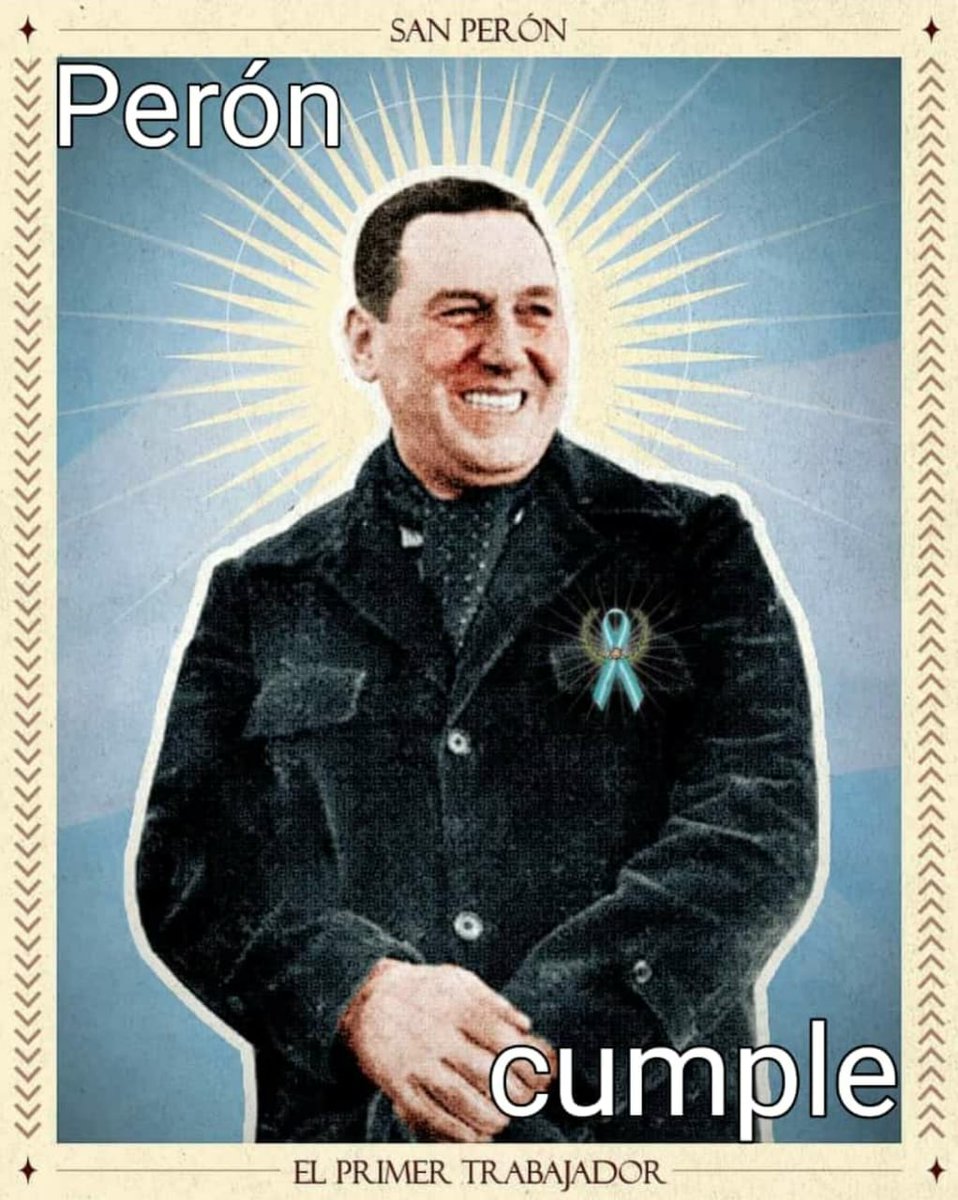 paliseckel's tweet image. #PerónCumple 
#VivaPeron