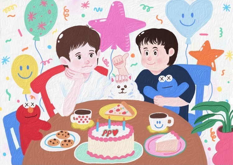 mmwkky's tweet photo. เป็นของขวัญชิ้นพิเศษของกันและกันตลอดไปนะ ❤️💙
#บิวกิ้นพีพี #BKPP https://t.co/c6ZDSNRF4z