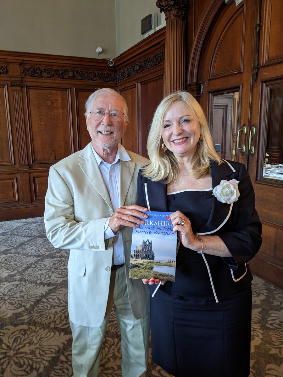 At our latest meeting, Colin Speakman presented Mayor of West Yorkshire Tracy Brabin with a copy of his new book, Yorkshire- Ancient Nation Future Province. 

Purchase it here: gritstonecoop.co.uk/product/yorksh…