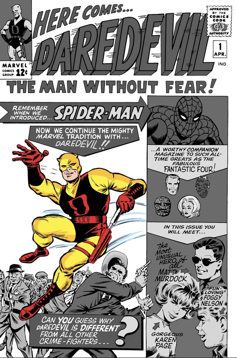 whisper0829's tweet photo. Got an uncommon edition of the first appearance of Daredevil in the latest @veve_official drop!
#OMI #veve #Daredevil #NFT #NFTCommunity #digitalcomicbook #uncommon #marvelcomics #vintage https://t.co/N7IEzTfEja
