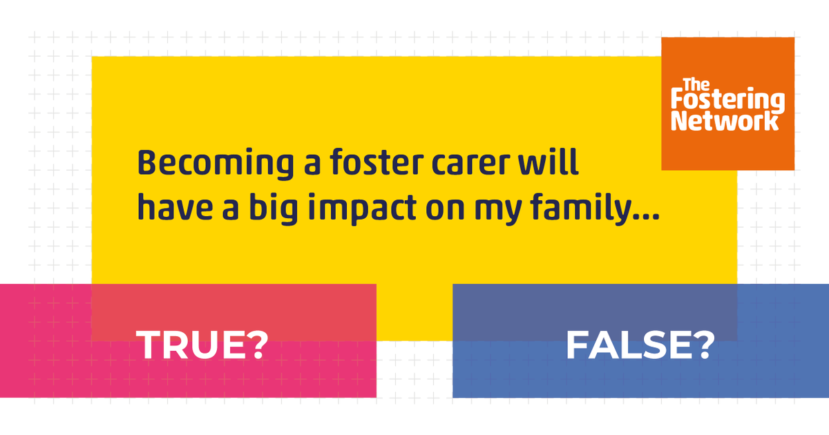 True. But the impact is often very positive. Children benefit a lot from #GrowingUpFostering and they often tell us how much they enjoy being part of a foster family. There will be challenges but many fostering services have support groups and provide training and advice. #SADM